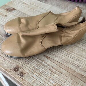 Tan Leather Womens Tap Shoes